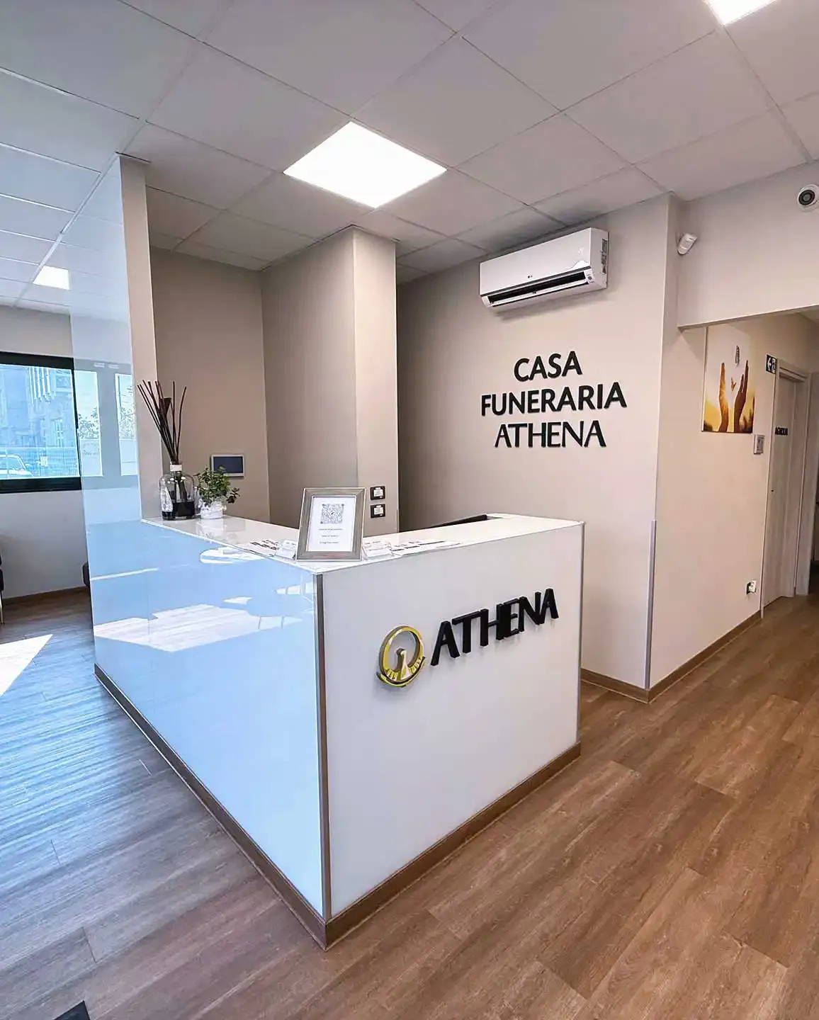 Interni della sede Athena di Rivoli