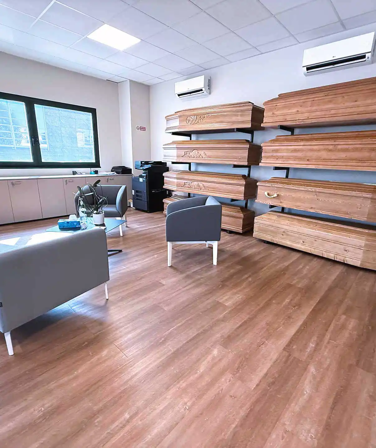 Servizi funebri athena torino sud Interno sede Athena Torino – Uffici accoglienza Via Onorato Vigliani